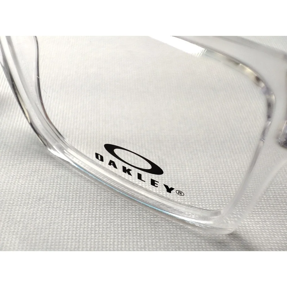 Oakley Double Steal OY8020 Polished Clear 48-15-129 Youth Frames Demo Lenses